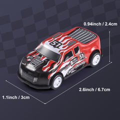 12pcs Metal Pull Back Toy Cars Mini Die Cast Race Cars Vehicles Bulk