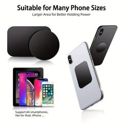10pcs Metal Plate for Phone Magnet Car Mount Adhesive Sticker