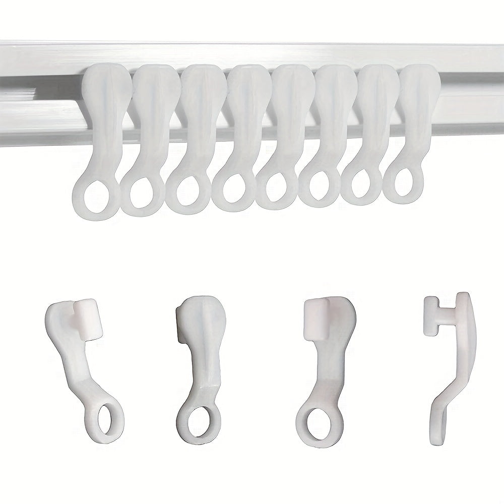 Curtain Pulley Hook Plastic Curtain Hook Pulley Glider Hooks Holdback