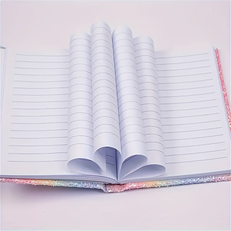 Rainbow Theme Colorful Notebook for Girls