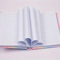 Rainbow Theme Colorful Notebook for Girls
