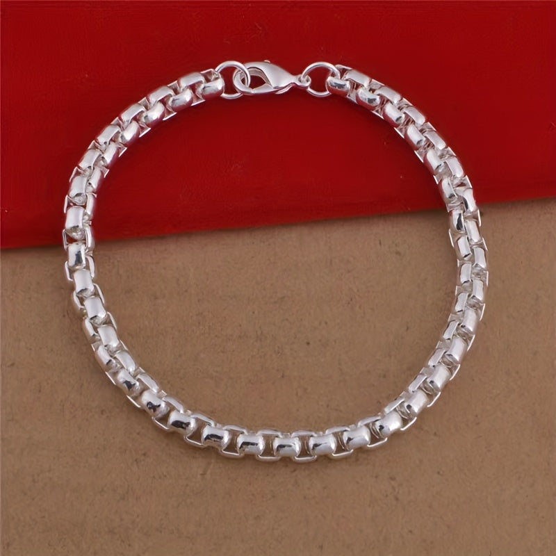 Minimalist Silver Bracelet Jewelry Girls Accessories
