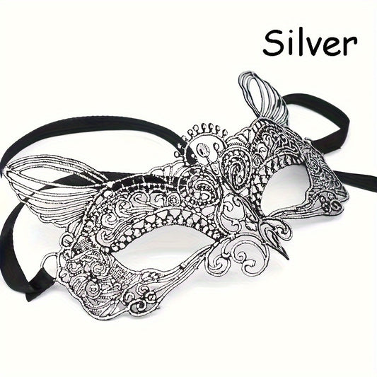 Halloween Lace Mask Prom Party Jewelry