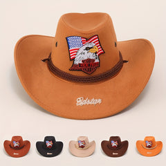 Vintage Western Cowboy Hat Unisex Sun Hat Men's Women's Knight Top Hat