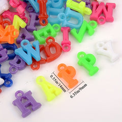 100pcs Acrylic Alphabet Beads for DIY Jewelry Making