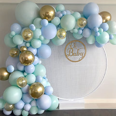 Green & Golden Balloon Garland Arch Set - Wedding Baby Shower Birthday Gradu