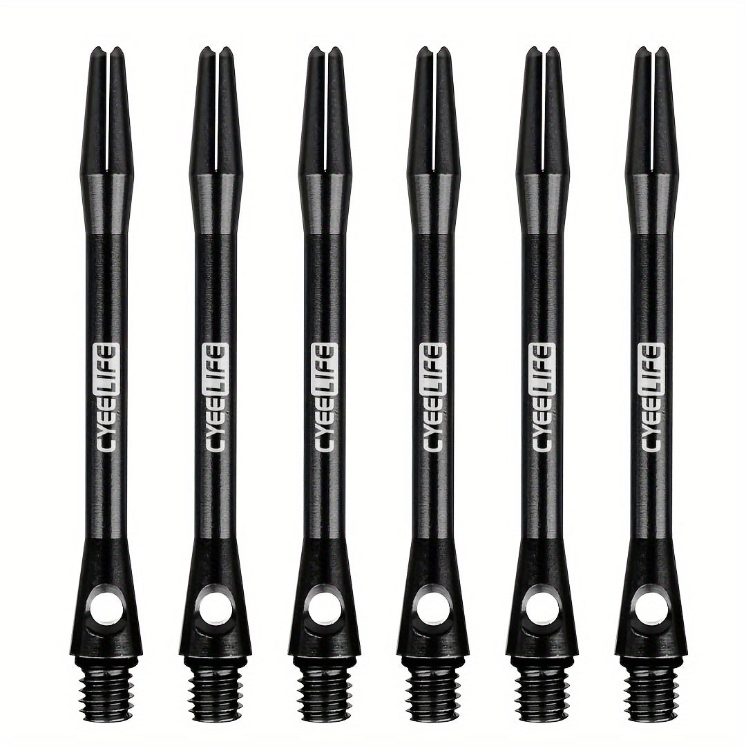 CyeeLife 6pcs 48mm Aluminium Dart Shafts Durable 2BA Dart Stems
