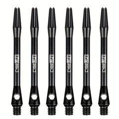 CyeeLife 6pcs 48mm Aluminium Dart Shafts Durable 2BA Dart Stems