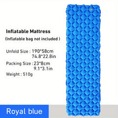 WESTTUNE Outdoor Sleeping Pad Camping Inflatable Mattress With Pillows