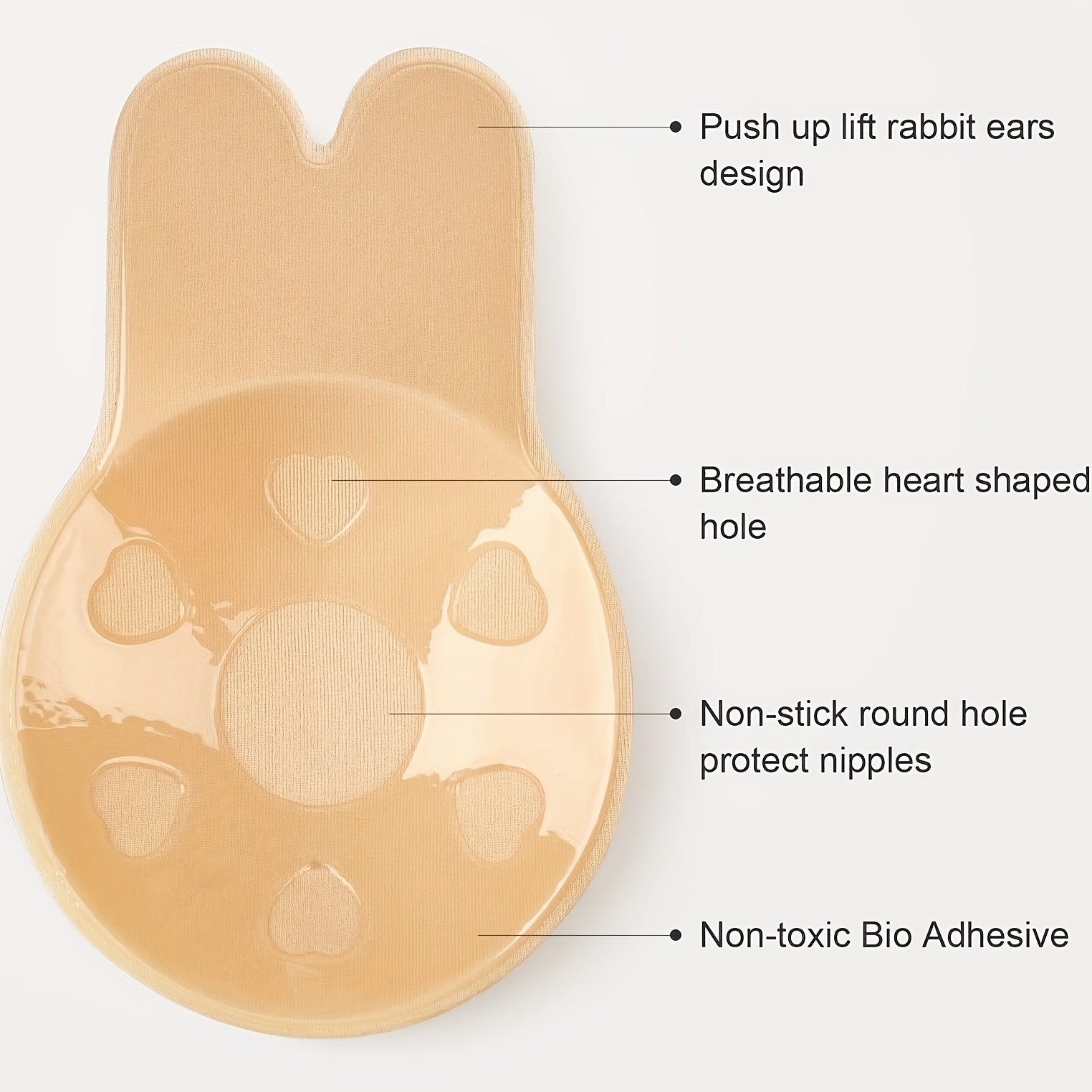 Invisible Rabbit Ears Breast Lifting Bra for Women