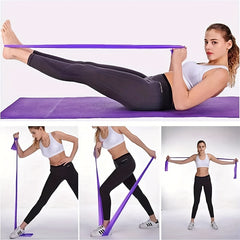 3pcs Resistance Bands Yoga Pilates Stretching Home Gym