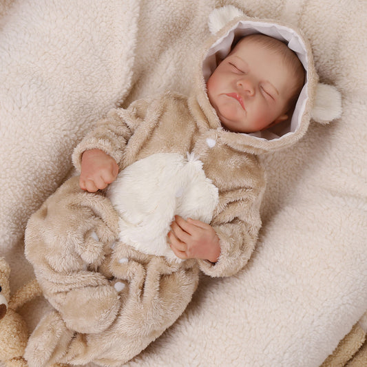 17 Inch Lifelike Reborn Baby Dolls Boys Soft Skin Realistic Newborn Baby Dolls