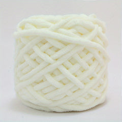 2pcs Chunky Yarn for Knitting & Crocheting Slippers Scarf