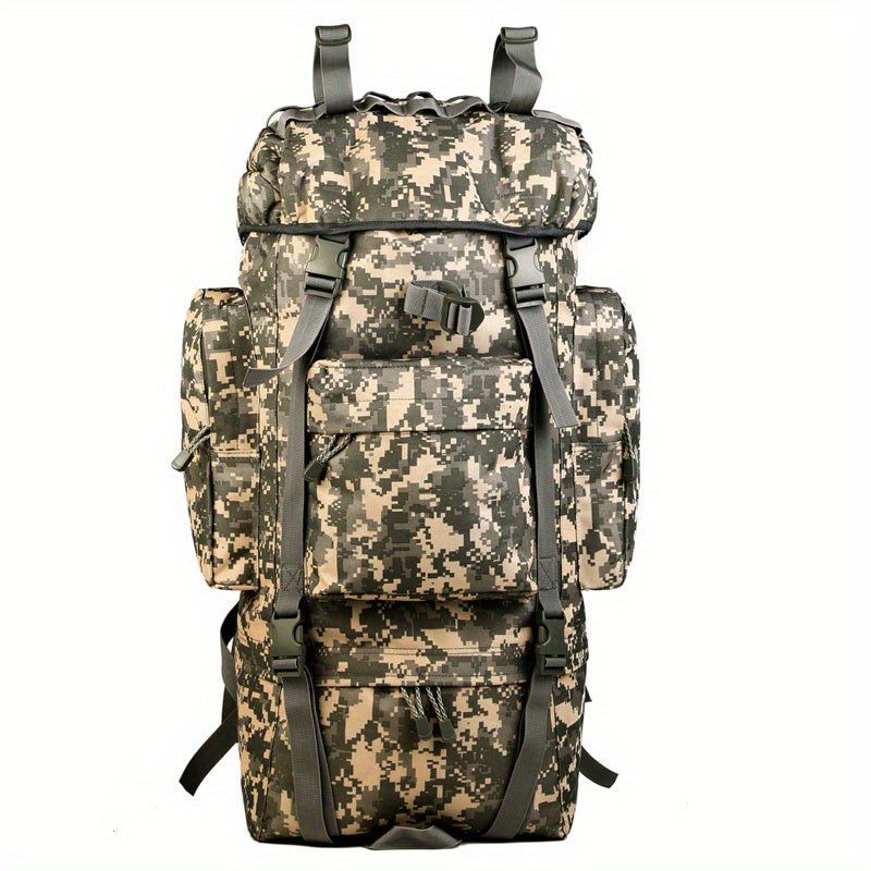 65L Men's Travel Backpack with Shoe Storage