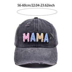 Vintage Washed Distressed Baseball Cap Y2K Sun Hats For Women Men