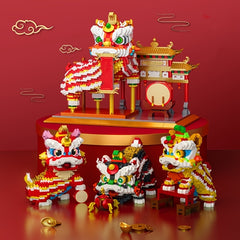 Lion Building Blocks Educational Toy