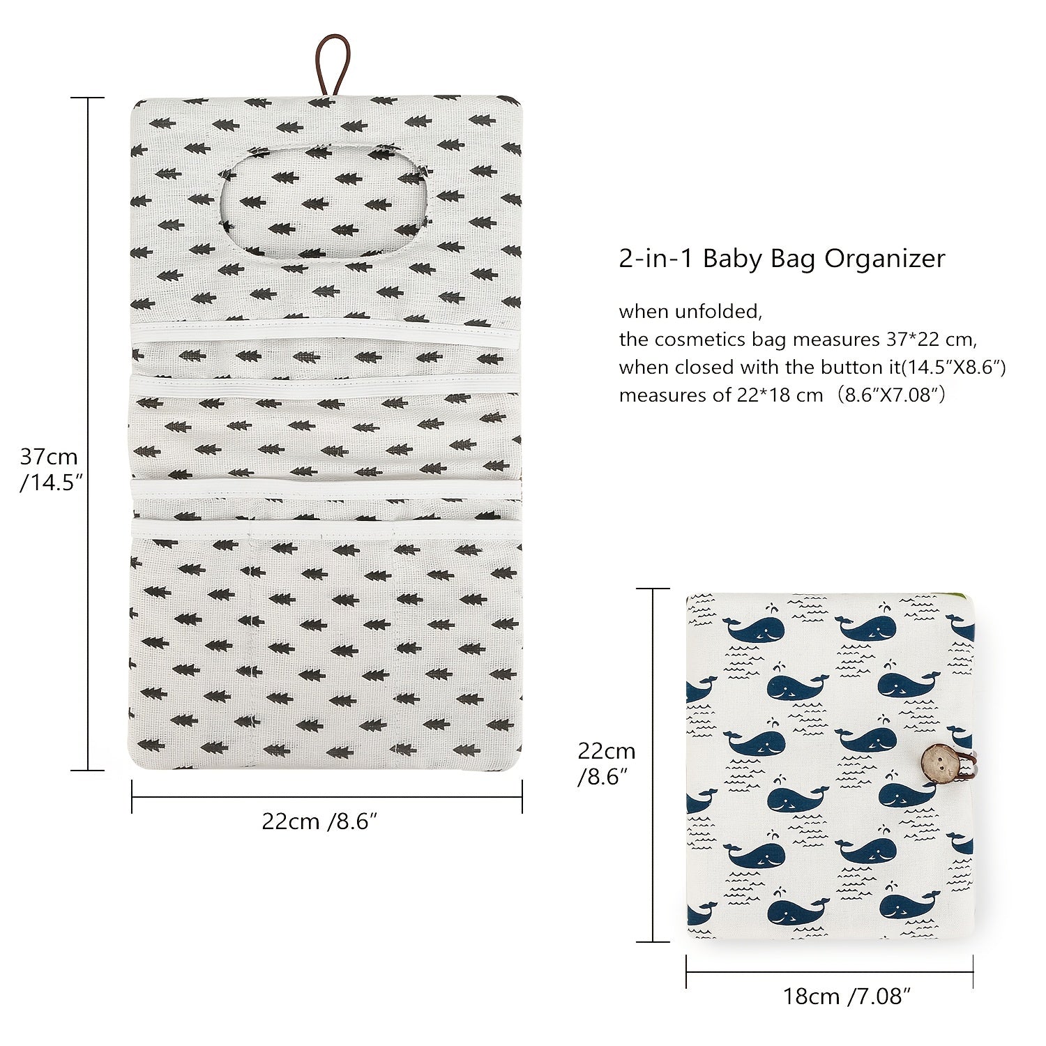 Diaper Bag for On-the-Go Storage and Organization