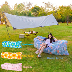 Outdoor Inflatable Sofa Air Mattress Nap Vent Air Cushion Bed
