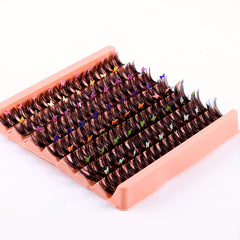 Butterfly Sequin Decor Lash Clusters DIY Eyelash Extensions