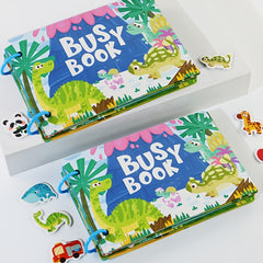Interactive Busy Book Educational Sensory Activity Flash Cards