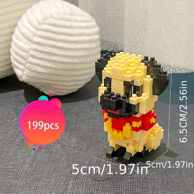 DIY Toy Building Blocks Set for Cute Pet Dog