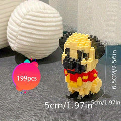 DIY Toy Building Blocks Set for Cute Pet Dog