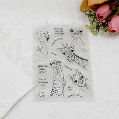Deer Silicone Cartoon Study Seal For Kids