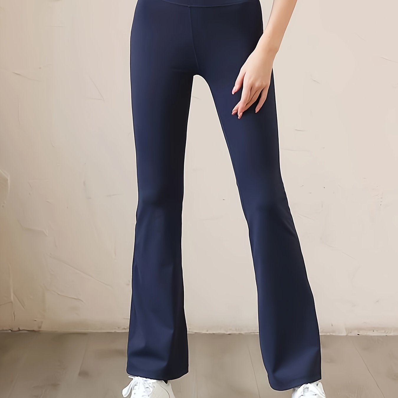 High Waist Flare Leg Yoga Pants Activewear