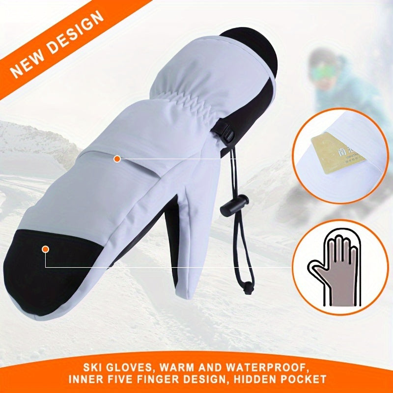 Winter Touch Screen Ski Gloves Waterproof & Windproof Warm Keeping
