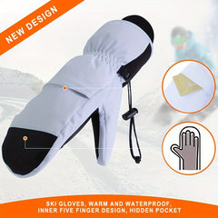 Winter Touch Screen Ski Gloves Waterproof & Windproof Warm Keeping