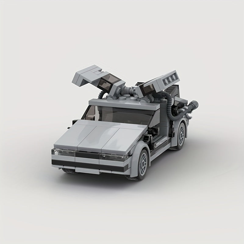 Back to the Future Delorean Time Machine Model Building Blocks Set