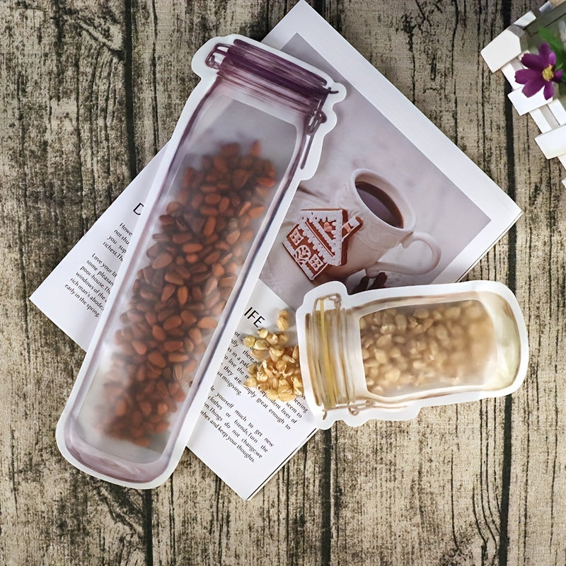 Snack Packaging Bag Nut Bag Mason Bottle Dried Fruit Bag Sealed S