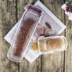 Snack Packaging Bag Nut Bag Mason Bottle Dried Fruit Bag Sealed S