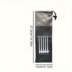 Ground Nail Storage Bag for Outdoor Camping Accessories 3 Sizes