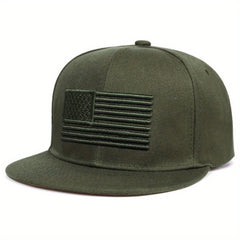 High Flag Camo Baseball Cap Snapback Hat Army American Flag Cap