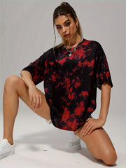 Gray Dry Sports T-shirt Crew Neck Short Sleeve Tee Women's Top