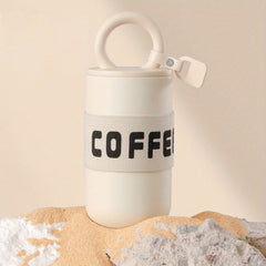 1pcc Leak Proof Stainless Steel Vacuum Cup Portable On the Go Drinking