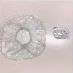 100pcs Waterproof Disposable Shower Caps for Hair