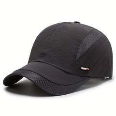Men's Breathable Mesh Baseball Cap Snapback Sport Dad Fishing Hat