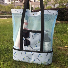 Mesh Beach Bag Large Outdoor Picnic Storage Bag