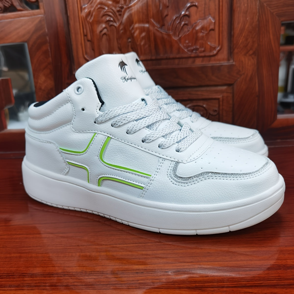 Men's Leather Casual Skate Shoes