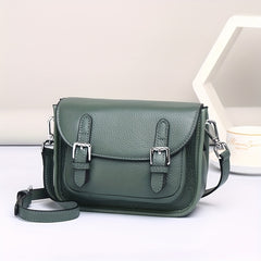 Women's Leather Crossbody Bag Large Capacity Shoulder Handbag with Strap