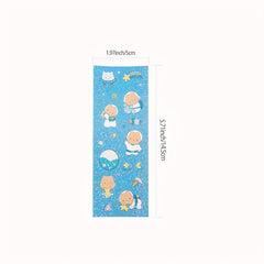 200 Unique Laser Stickers for Girls - Perfect for DIY Journals & Toys