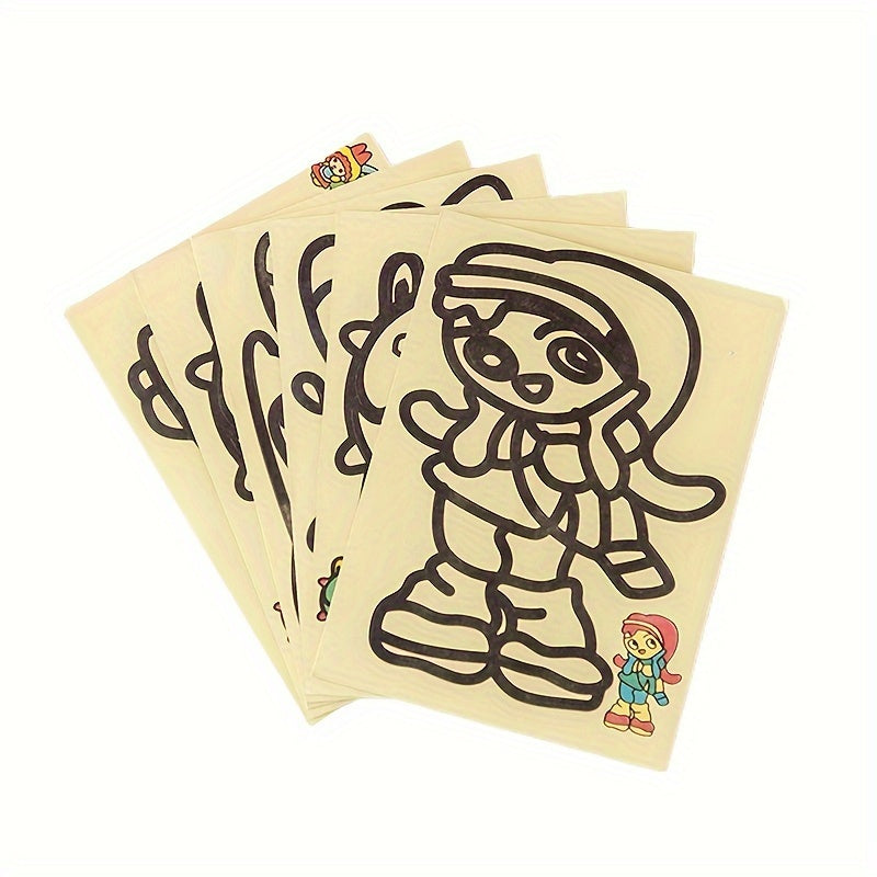 DIY Sand Painting Puzzle Handcraft Set