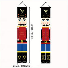 Christmas Nutcracker Banner for Decor and Parties