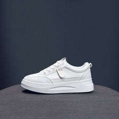 Women's Lace Up Skate Shoes Lightweight Flat Shoes