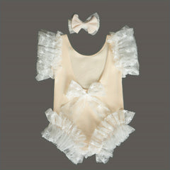 2pcs Newborn Photography Costume Baby Knitted Clothes