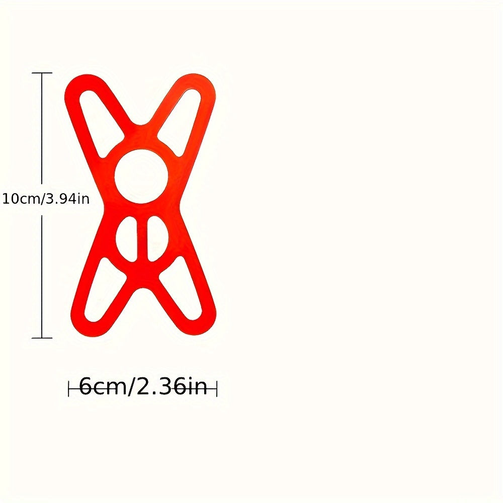 3pcs Outdoor Bike Phone Holder Silicone Strap