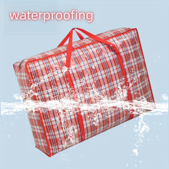 2pcs Waterproof Woven Bags Large Hand Held Packaging And Moving Bags