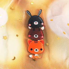 10pcs Acrylic Cartoon Pin Bags Hat Decoration Accessories for Girls